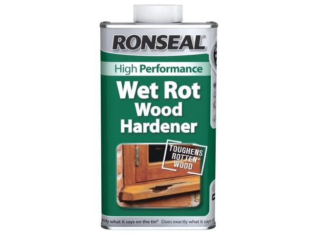 Ronseal - High Performance Wet Rot Wood Hardener - 500ml