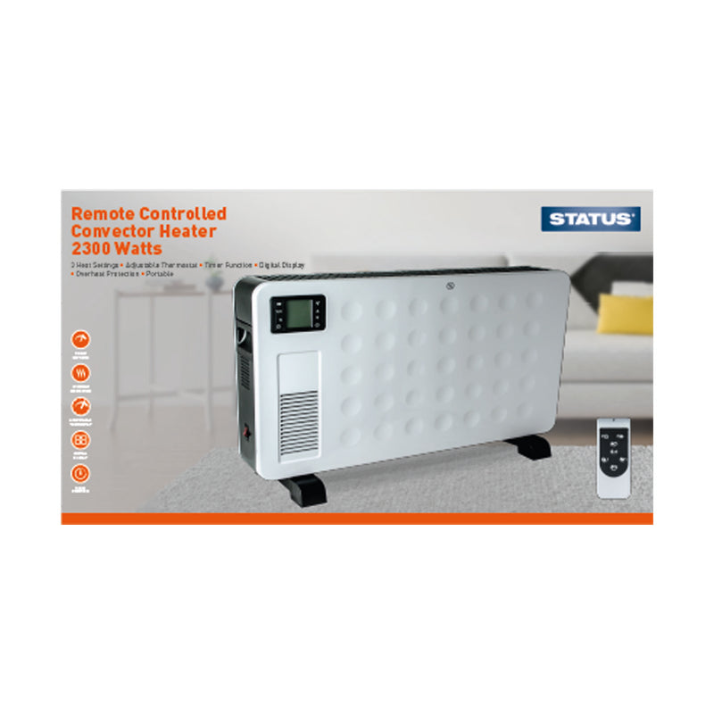 Status - Remote Controlled Convector Heater - 2300 Watts
