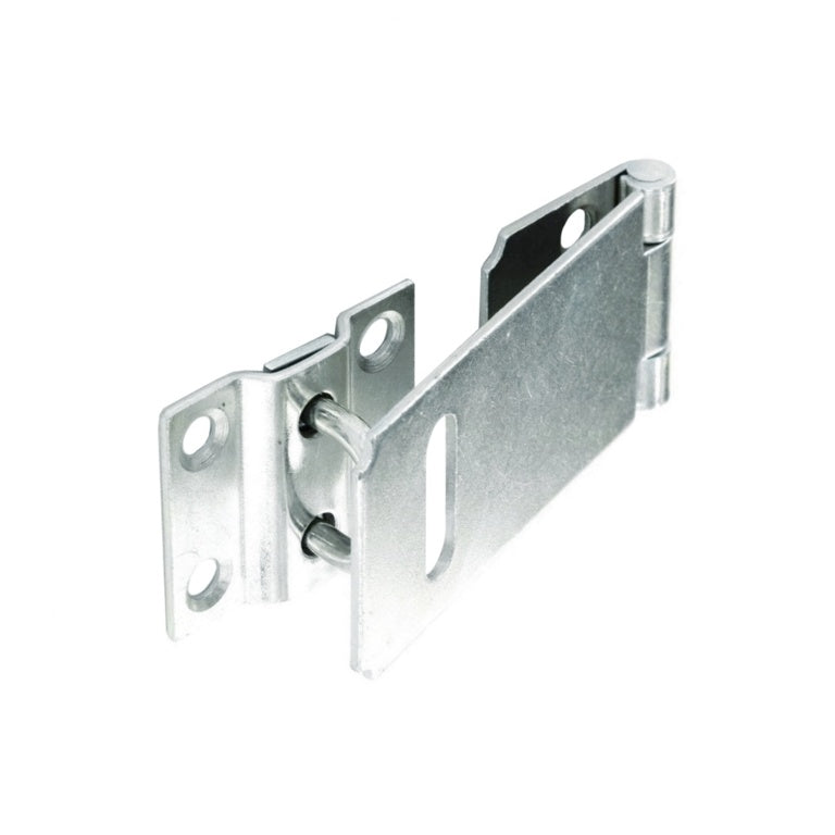 Zinc Plated Safety Hasp & Staple - 90mm (3.5"), 115mm (4.5") & 150mm (6")