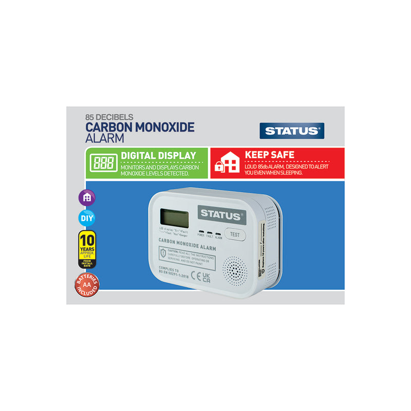 Status 10 Year Carbon Monoxide Alarm