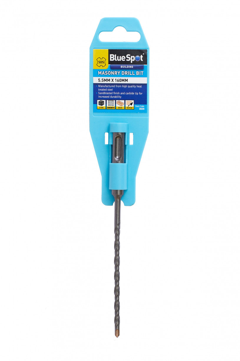 Bluespot SDS Masonry Drill Bit - 5.5mm - 7mm