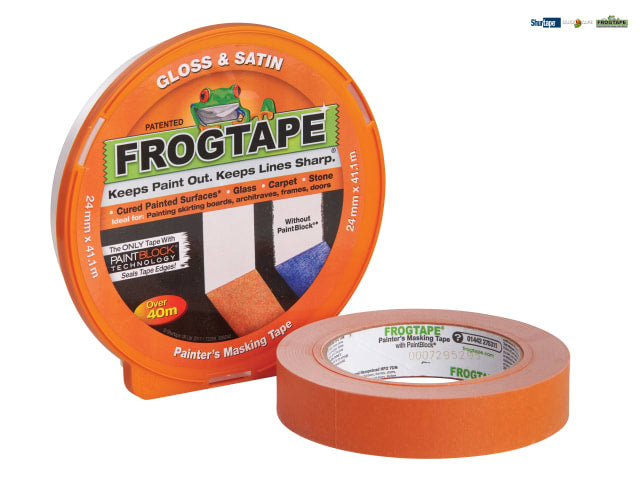 FrogTape - Gloss & Satin Masking Tape - 24mm x 41.1m