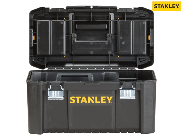 Stanley 50cm (20") Toolbox Organiser Top and Metal Catches