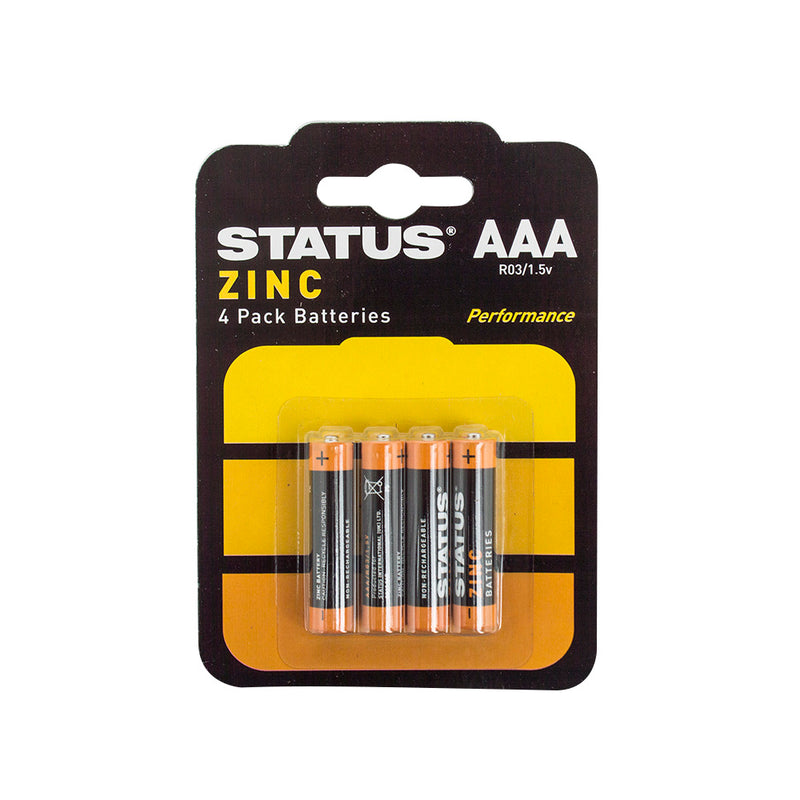 Status - AAA Batteries - 4 pack