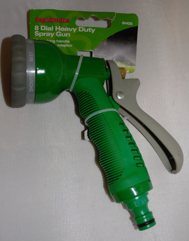 SupaGarden - 8 Dial Heavy duty Spray Gun