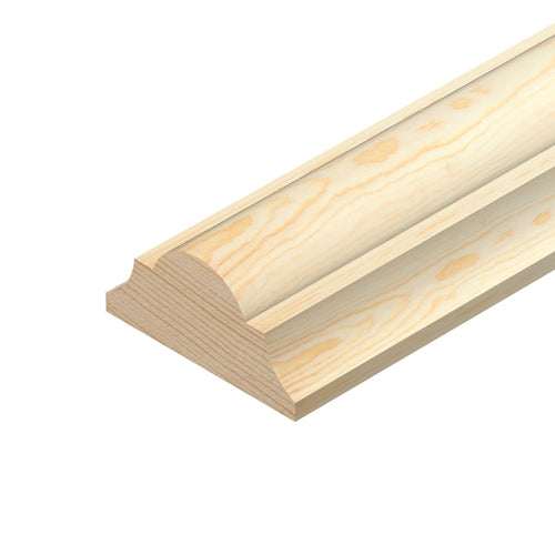 Dado Rail Pine Decorative 20mm x 41mm (TM480) (LOCAL PICKUP / DELIVERY ONLY)