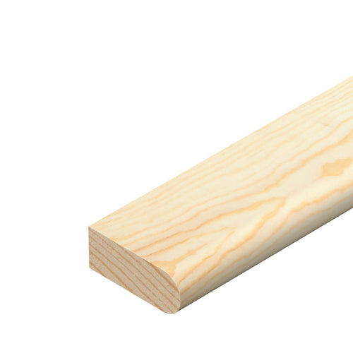 21mm x 8mm Pine Parting Bead Moulding TM651 (LOCAL PICKUP / DELIVERY ONLY)