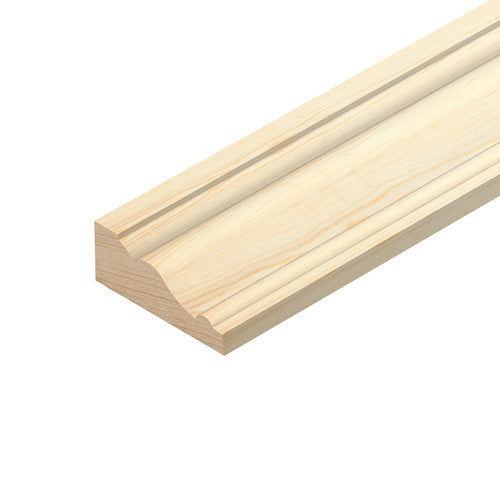 Panel Mould Pine Decorative Moulding - 15mm x 29mm (TM974) (LOCAL PICKUP / DELIVERY ONLY)