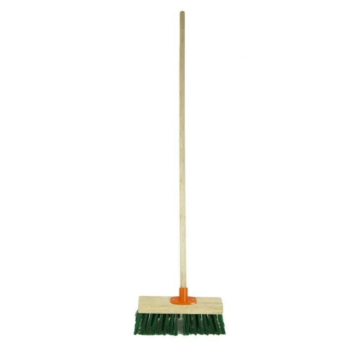 Charles Bentley 12" Green PVC Broom (LOCAL PICKUP / DELIVERY ONLY)