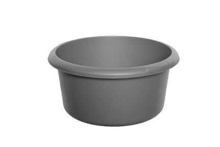 Large Silver Round Washing Up Bowl (H05062)