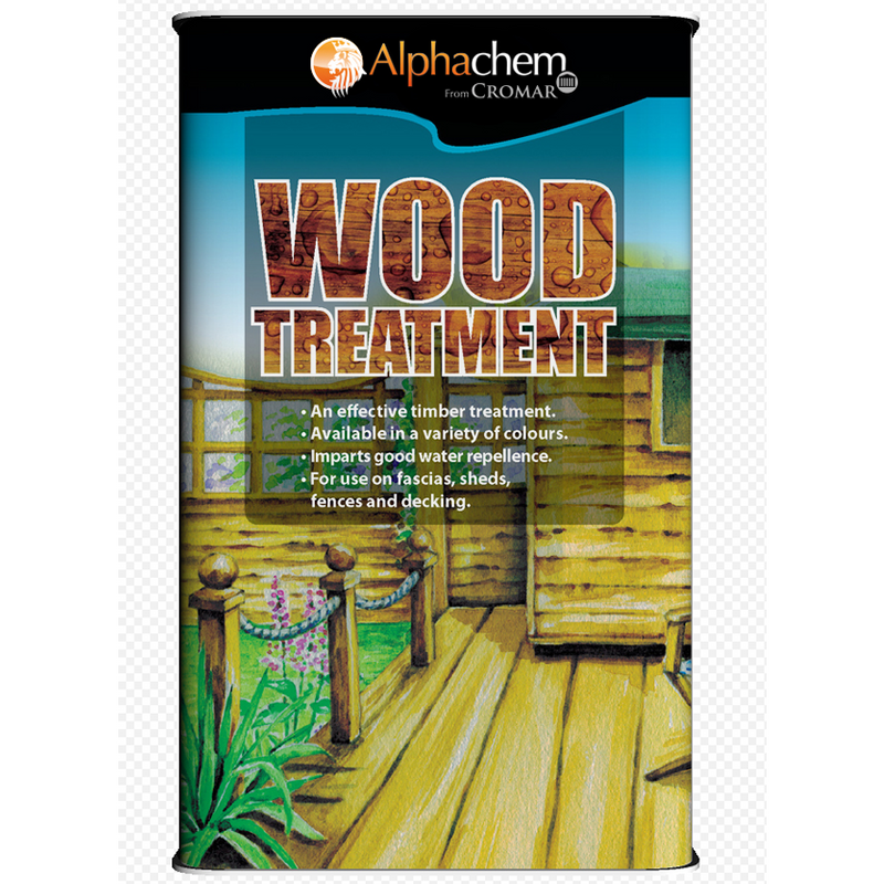 Alphachem Wood Treatment - Clear, Light Brown, Dark Brown & Red Cedar - 1, 2.5 & 5 litres