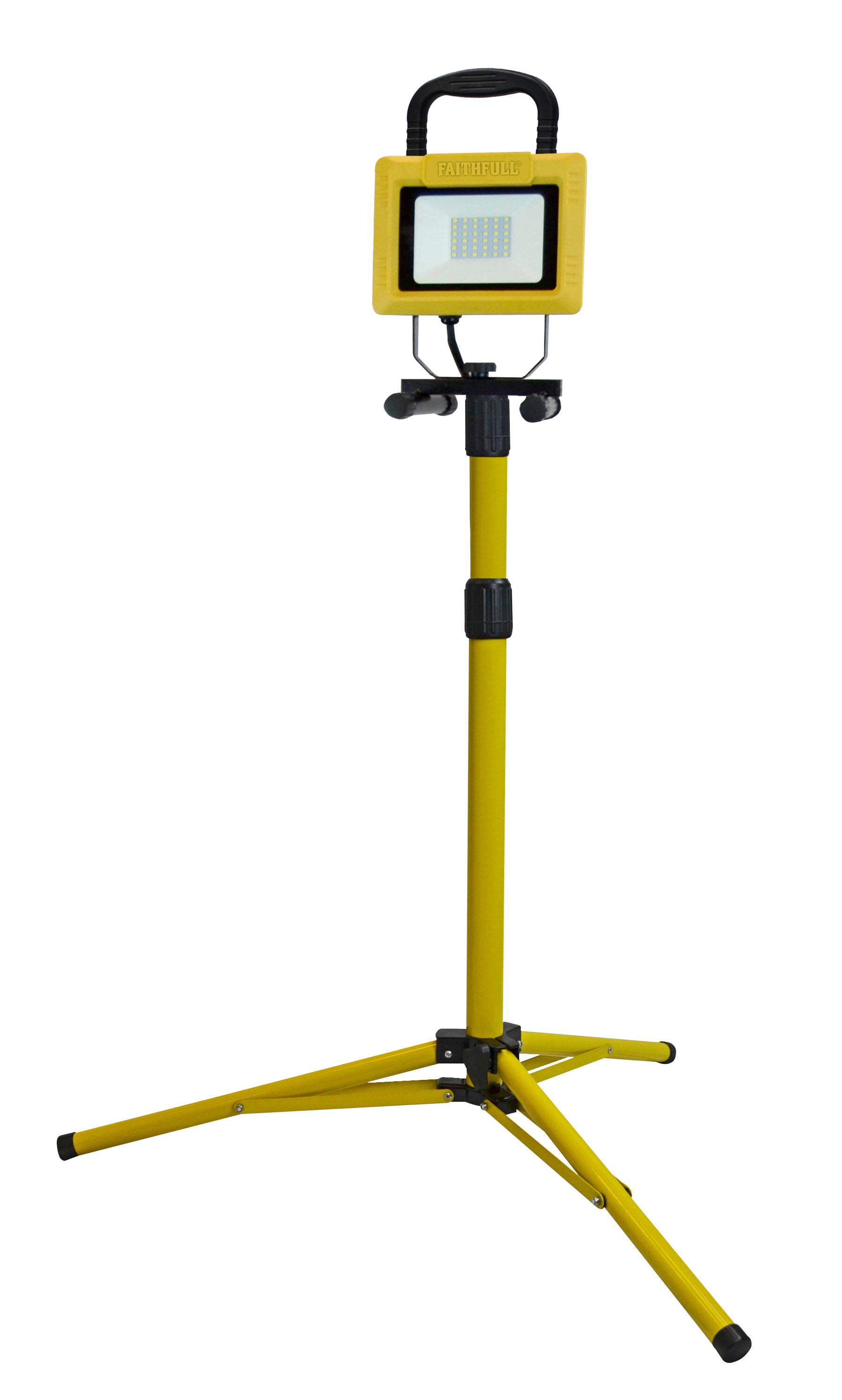 Faithfull Quality Tools 20W 240V Tripod Site Light 2000 Lumens