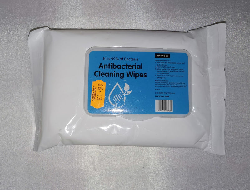 Antibacterial Cleaning Wipes