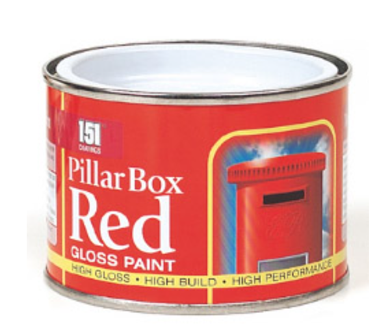 151 Coatings - Pillar Box Red Gloss Paint - 180ml