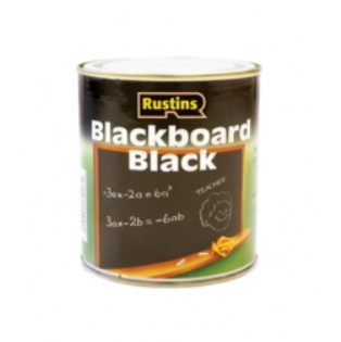 Rustins Blackboard Black Paint 1 Litre