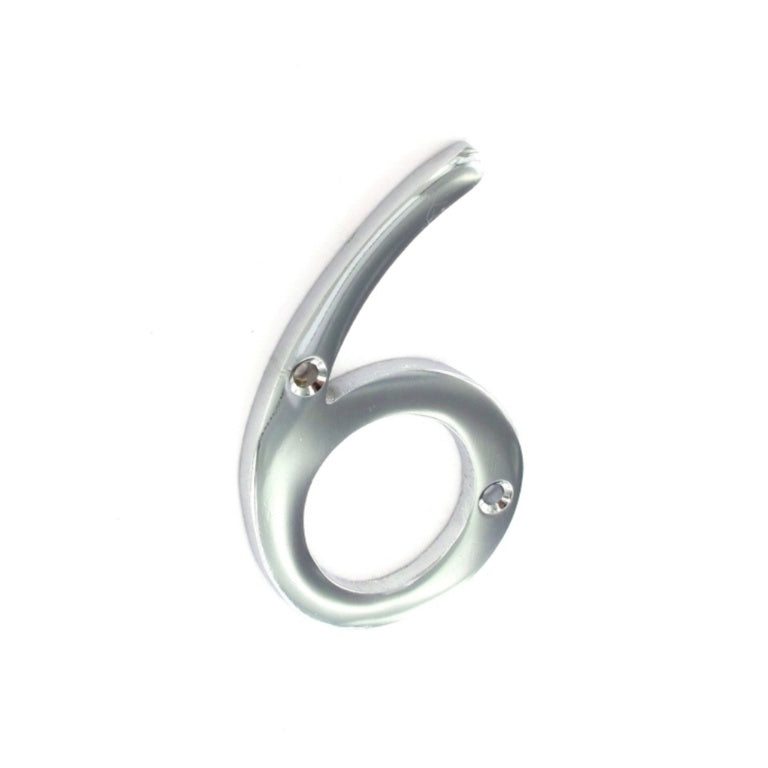 Chrome Plated House Numbers 75mm (3")
