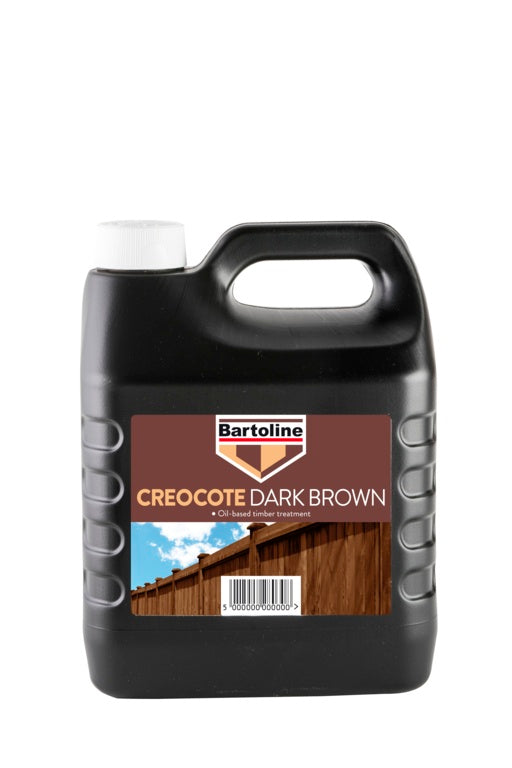 Bartoline Creocote Oil-based Timber Treatment - 4 litres - Light Brown & Dark Brown