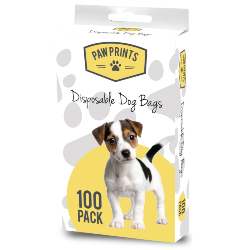 Disposable Dog Poo Bags - 100 pack (BBDOG)