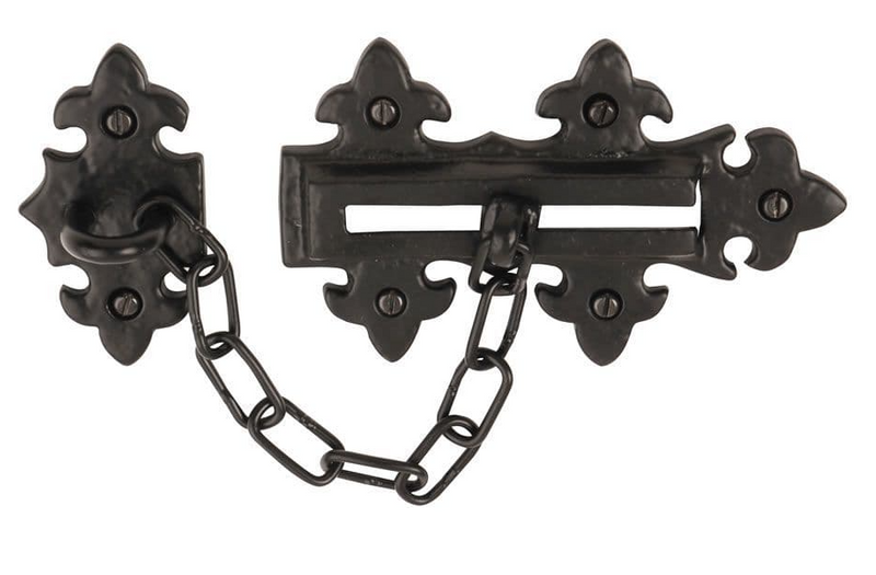 Chatsworth Collection Black Antique Door Chain