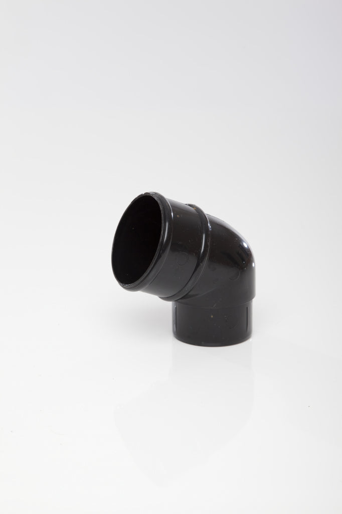 Polypipe Black 68mm Offset Pipe Bend