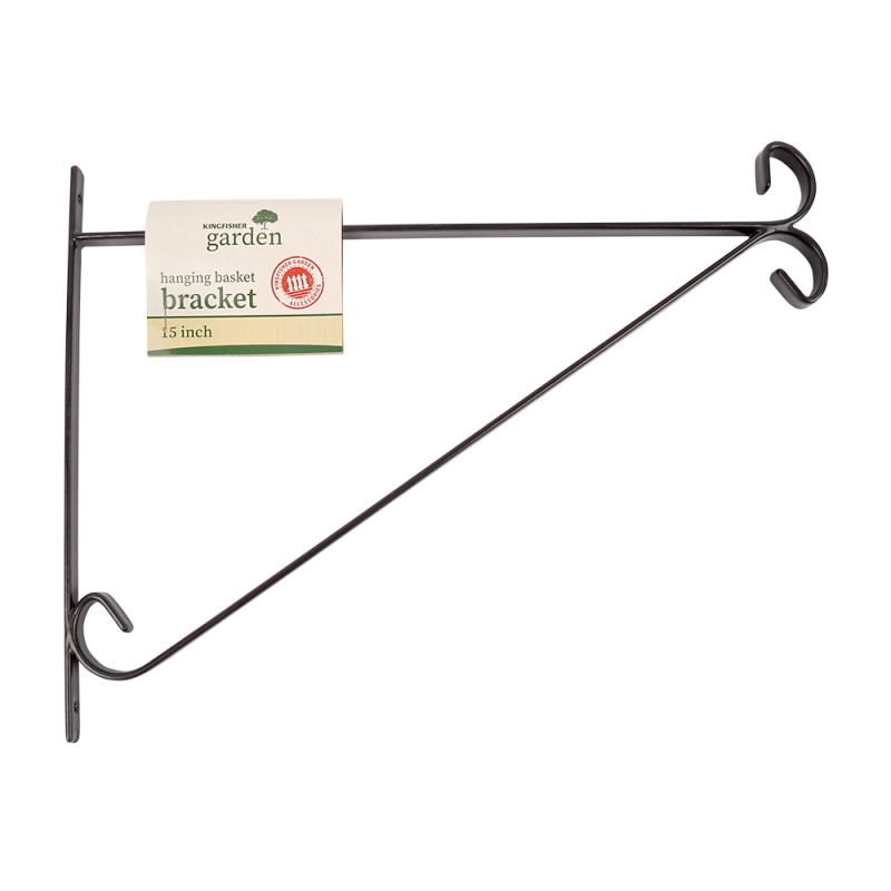 Hanging Basket Bracket - 38cm (15") (HBB15B)