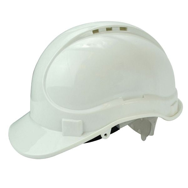 Scan - Standard Industrial Safety Helmet / Hard Hat - Black, Blue, Orange & White