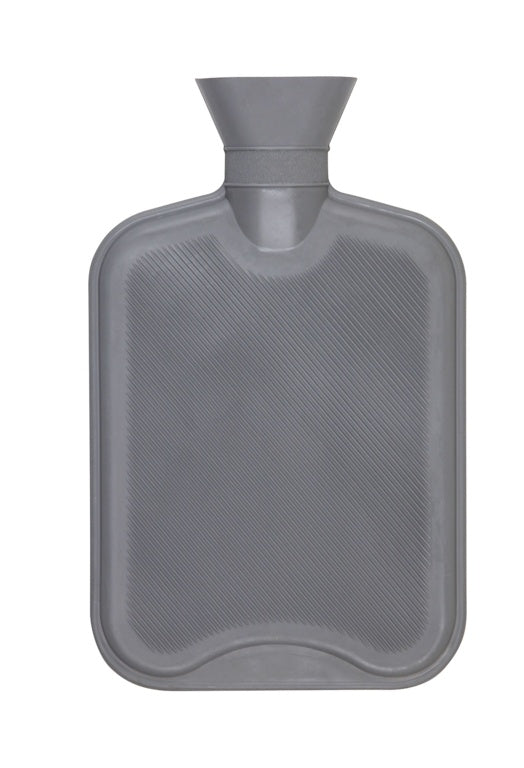Hot Water Bottle - 2 litres - Grey, Red or White