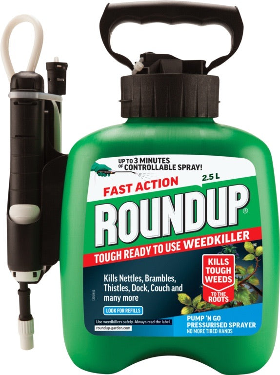 RoundUp - Tough Pump 'n Go Weedkiller - 2.5 Litre