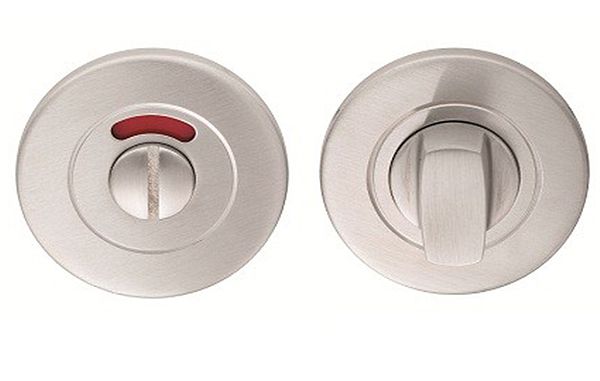 Thumbturn & Release on 8.8mm Rose Satin Stainless Steel