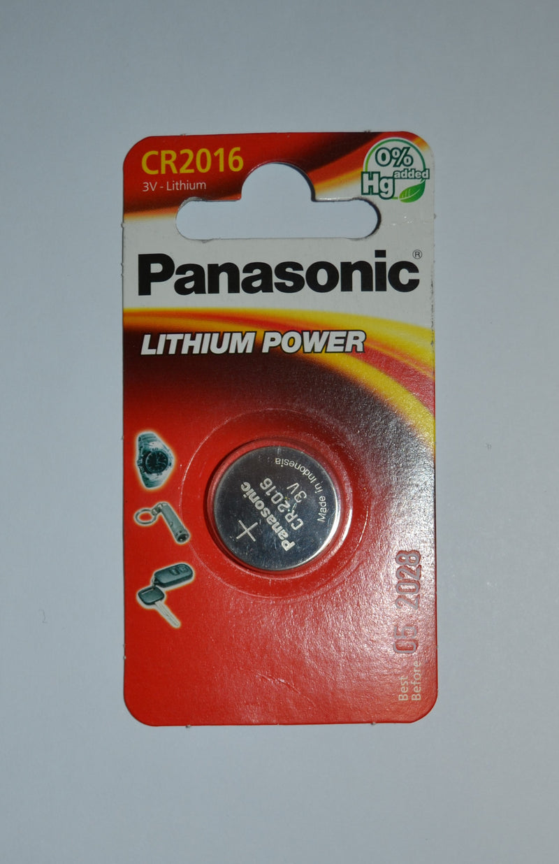Panasonic - CR2016 Lithium 3V Coin Cell Batteries