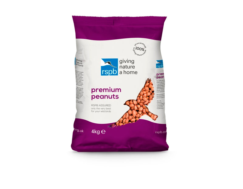 RSPB - Wild Bird Food Premium Peanut - 900g & 1.8kg