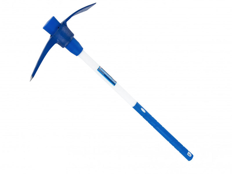 BlueSpot Fibreglass Handle Pick Axe 2kg (4.5lb) (26188) (LOCAL PICKUP/DELIVERY ONLY)