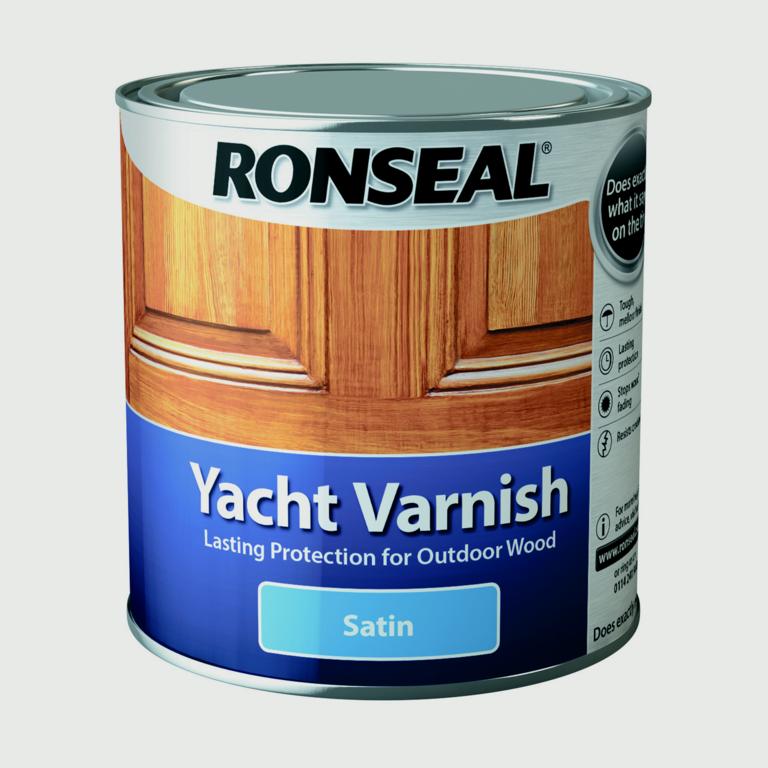 Ronseal - Yacht Varnish - 250 ml, 500 ml & 1 l - Satin finish