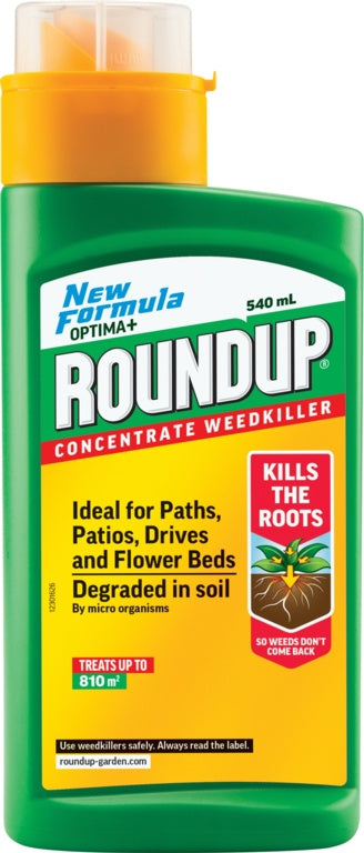 Roundup Optima+ Concentrate Total Weed Killer - 210 ml & 540 ml & 1 Litre