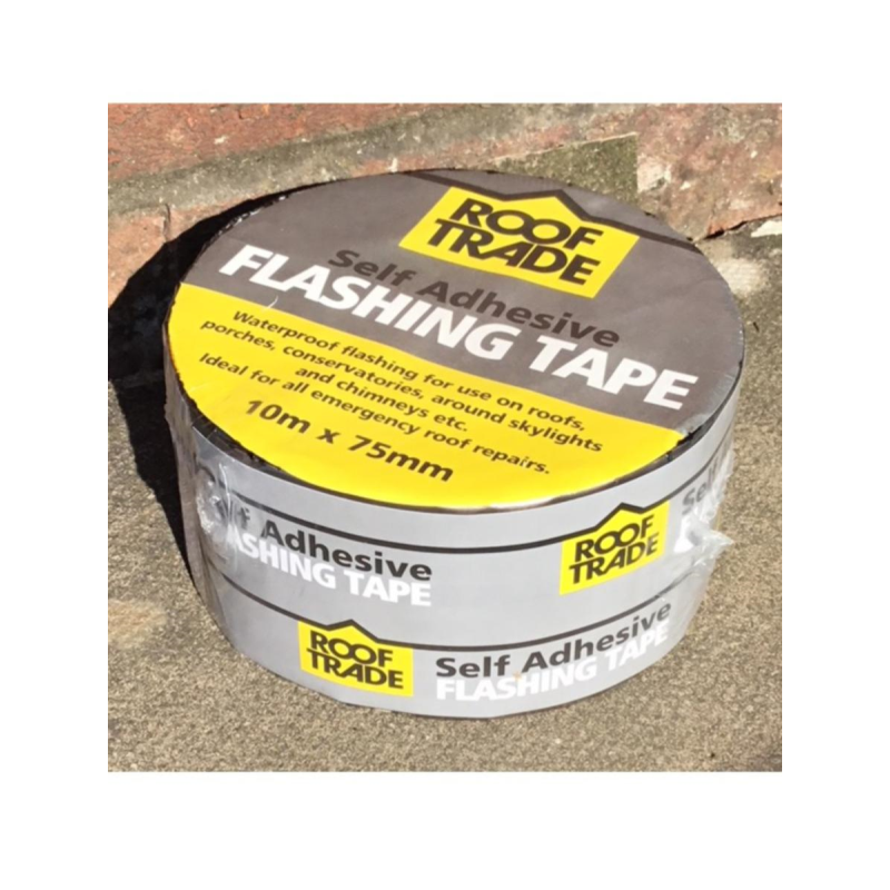 Roof Trade Self Adhesive Flashing Tape - 75mm x 10m
