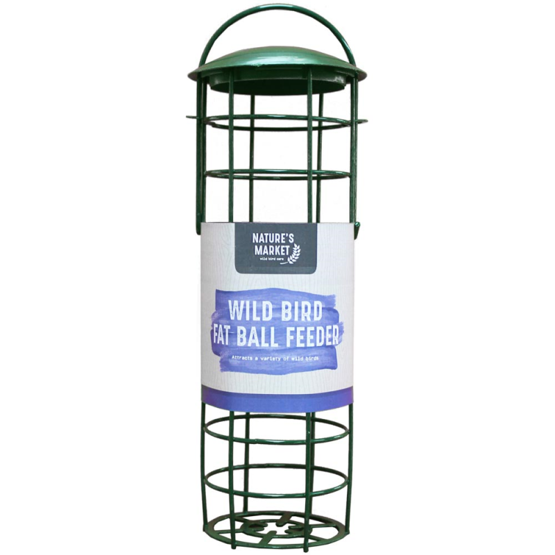 Nature's Market Green Standard Suet Fat Ball Bird Feeder (BF029)