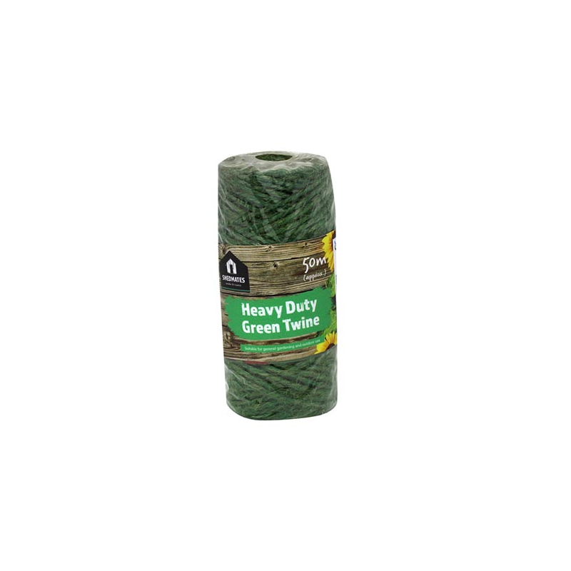 Shedmates Heavy Duty Green Twine 50m (HDNT50)
