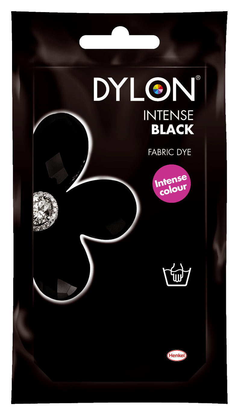 Dylon Intense Black Fabric Dye 50g