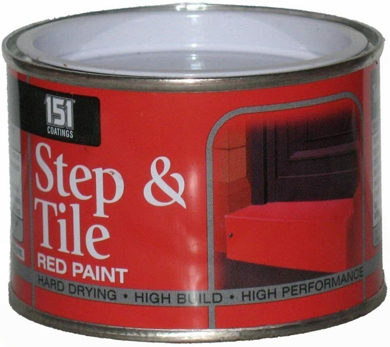151 Coatings Step & Tile Red Paint 180ml