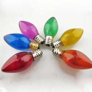 Replacement Christmas Light Bulb Multi Coloured 12V Small Screw (Sold Individually)