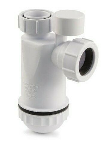 Polypipe WP45PV 32mm Bottle Trap 75mm Seal Anti Syphon