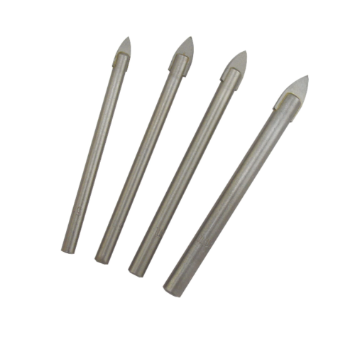 Universal Fit Tile Drills 4mm, 5mm, 6mm & 8mm