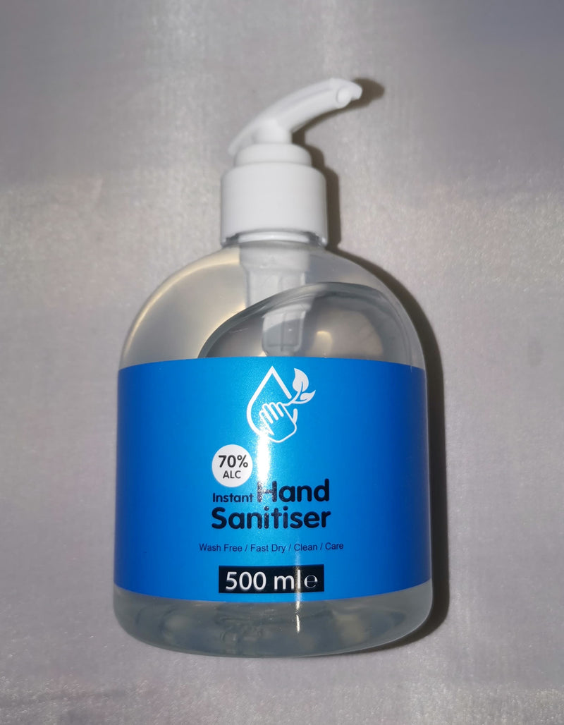 Hand Sanitiser 70% Alcohol - 500 ml