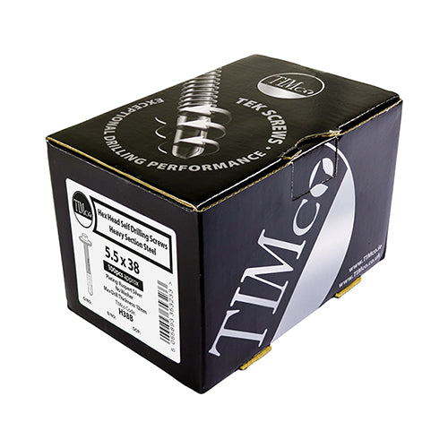 Timco 5.5mm x 65mm Heavy Section Screws - 100 pack