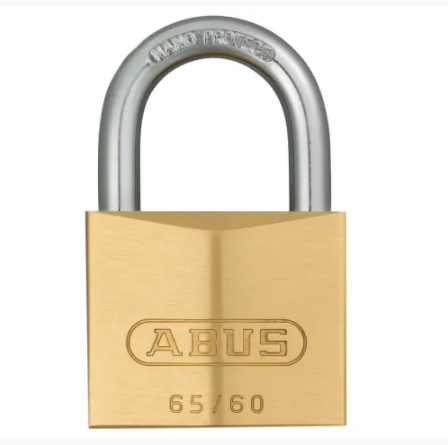Abus Premium 65/60mm Brass Padlock