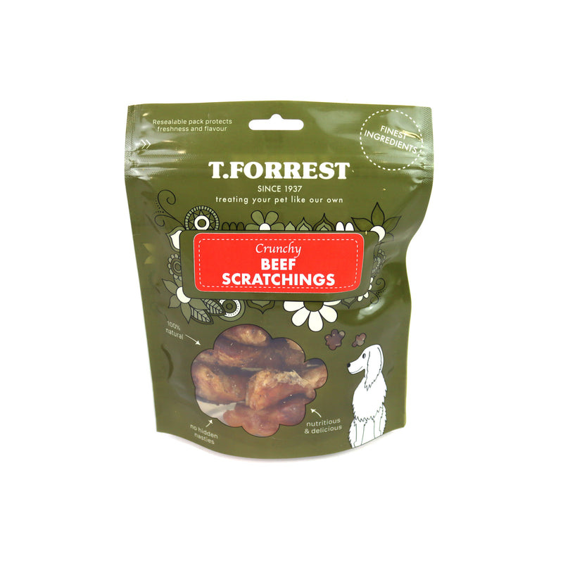 Beef Scratchings Natural Dog Treats