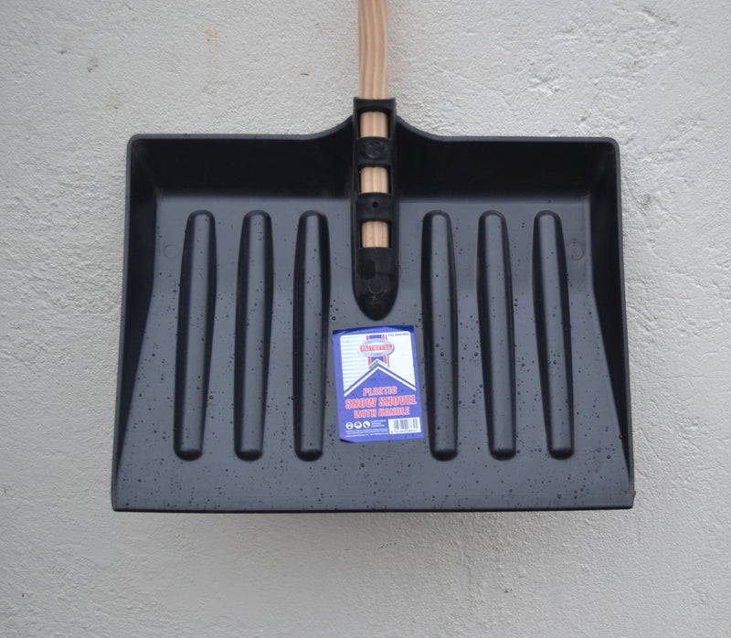 Plastic Snow Shovel / Mucking Out Shovel - 420mm / 16.5" x 300 mm / 12" (LOCAL PICKUP / DELIVERY ONLY)