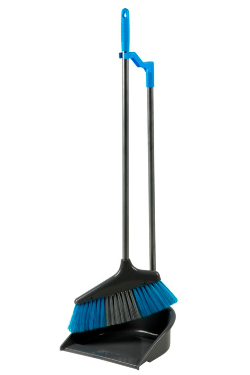SupaHome Long Handle Dustpan & Brush set - 80cm (32") (LOCAL PICKUP/DELIVERY ONLY)