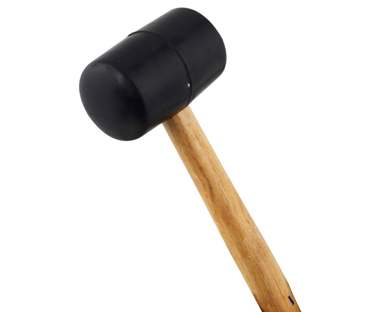 Rubber Mallet - Wooden Shaft - 8oz (225g)