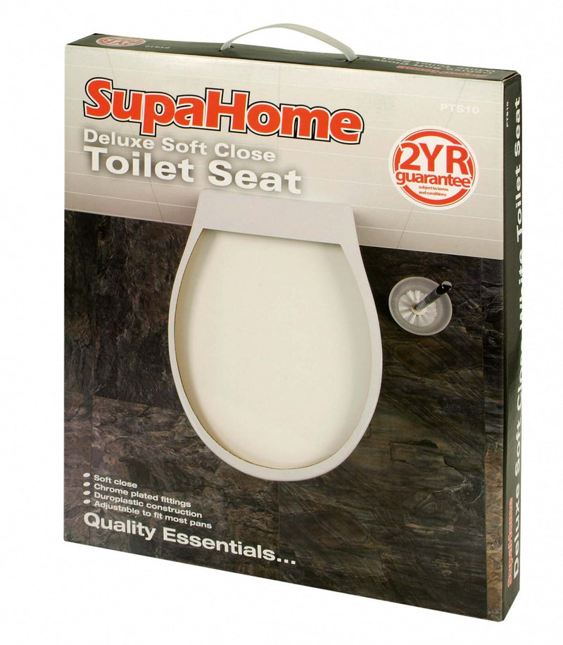 Deluxe Soft Close Toilet Seat